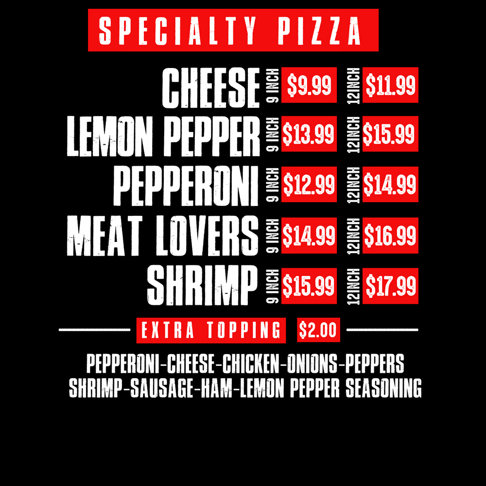 Pizza Prices